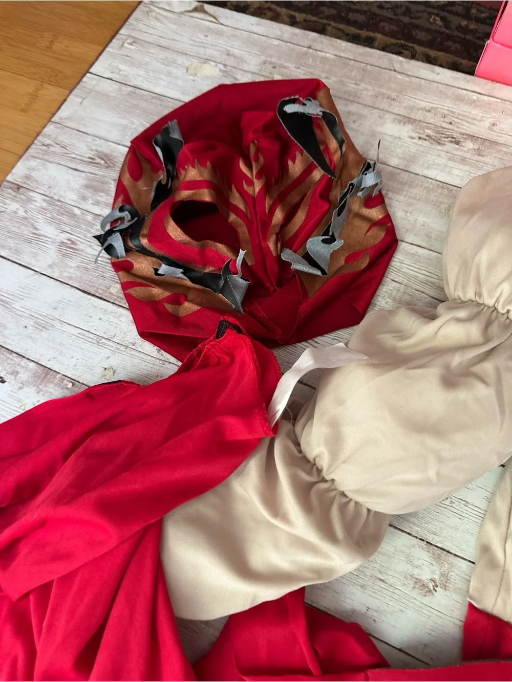 California Costumes Red and Cream El Diablo Luchadore